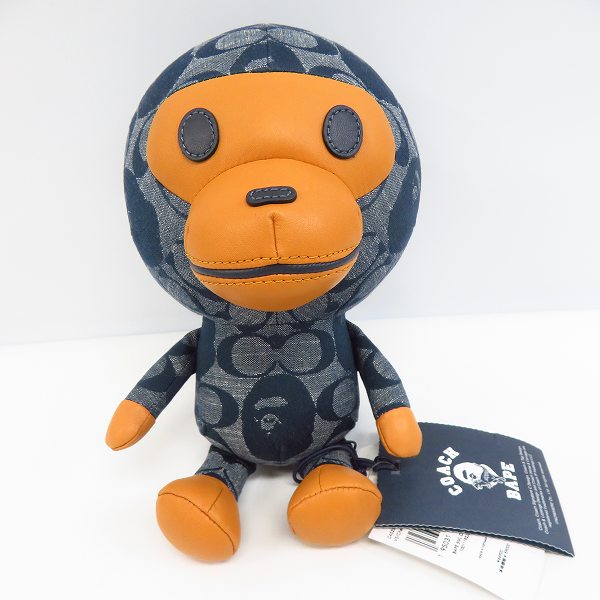 未使用】A BATHING APE×COACH/アベイシングエイプ×コーチ BABY MILO
