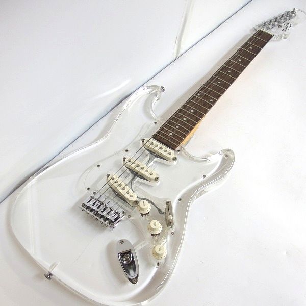 ☆Barclay/バークレイ アクリルボディー ストラトキャスターType