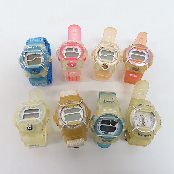 おまとめ品/動作未確認】Baby-G/ベビーG ディズニーストア/スヌーピー