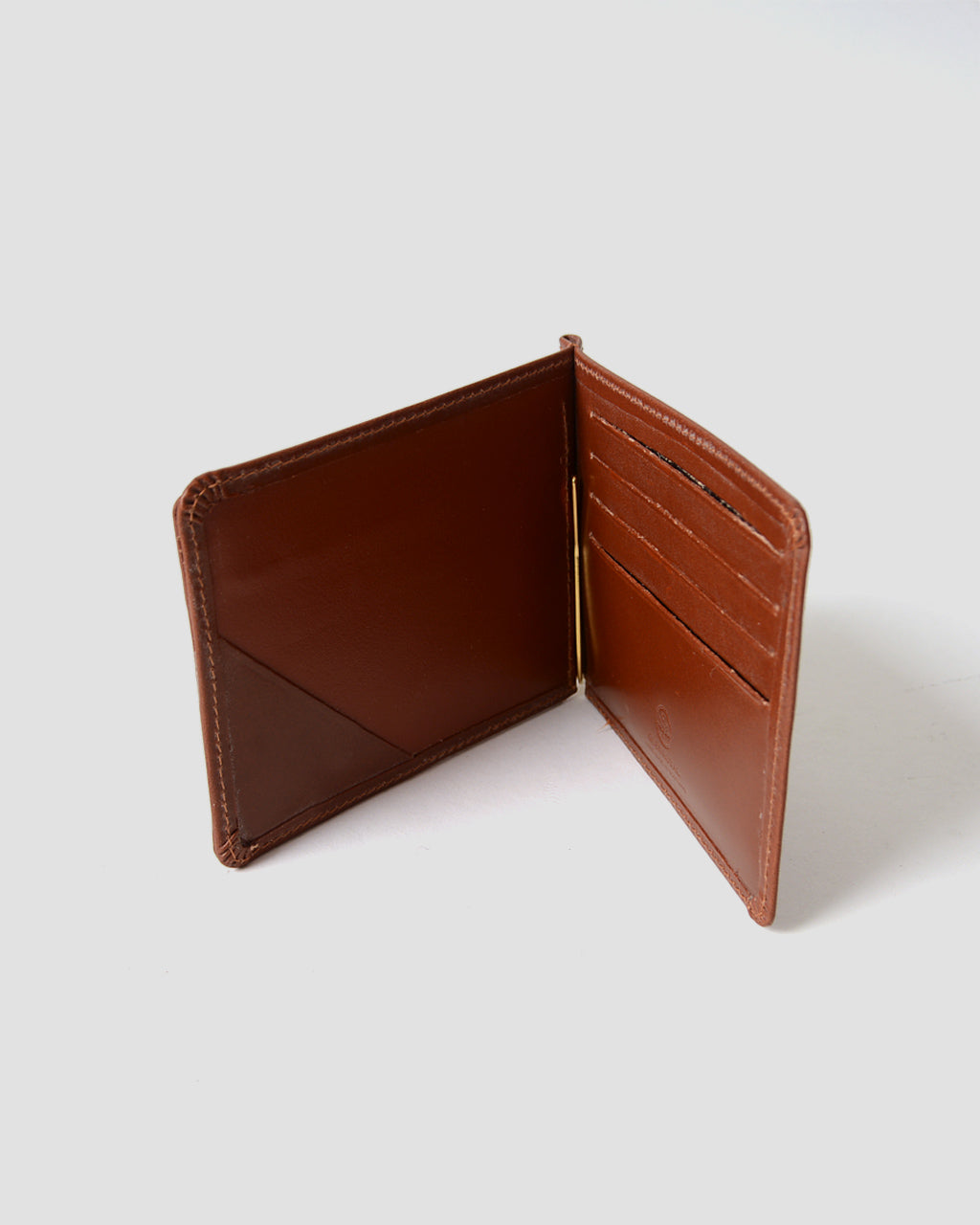 値下げ中】ヴィンテージ_GUCCI マネークリップ レザーブラウン 値下げ