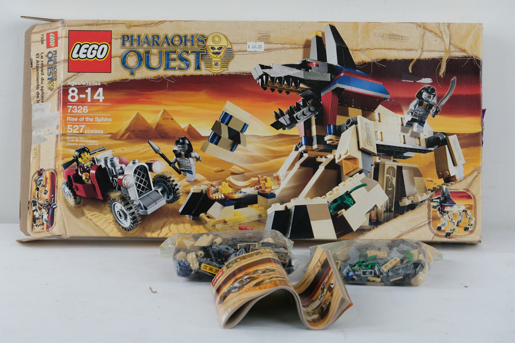 SUQQUセット LEGO Pharaoh's Quest 7326 – Rise of the Sphinx