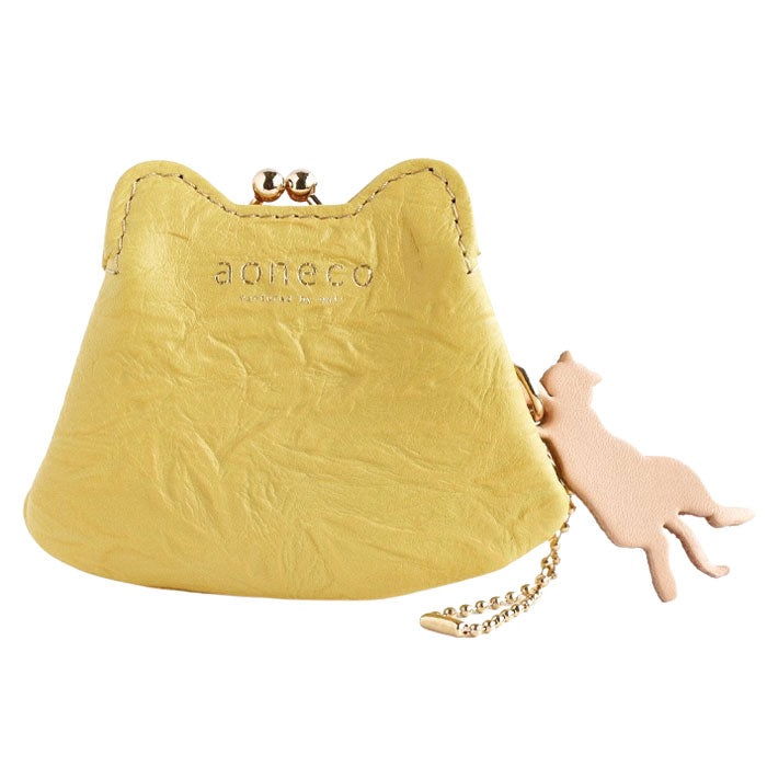 aoneco(アオネコ) マイクロ がま口ポーチ [an020] 革製品を手がける