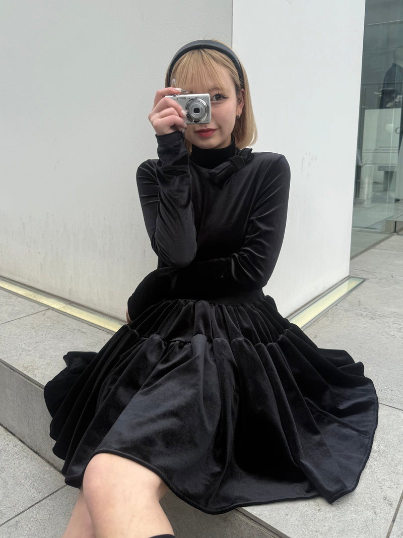 ベロアミニワンピース DPB68105 – CRAMMY