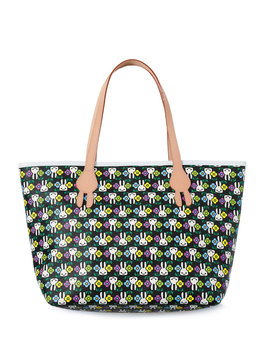 花グラムVトートバッグ｜ウサギがいる｜CUNE ONLINE STORE