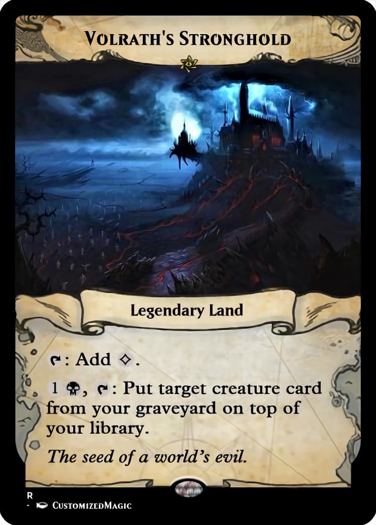 Volrath's Stronghold | Magic The Gathering Proxy Cards
