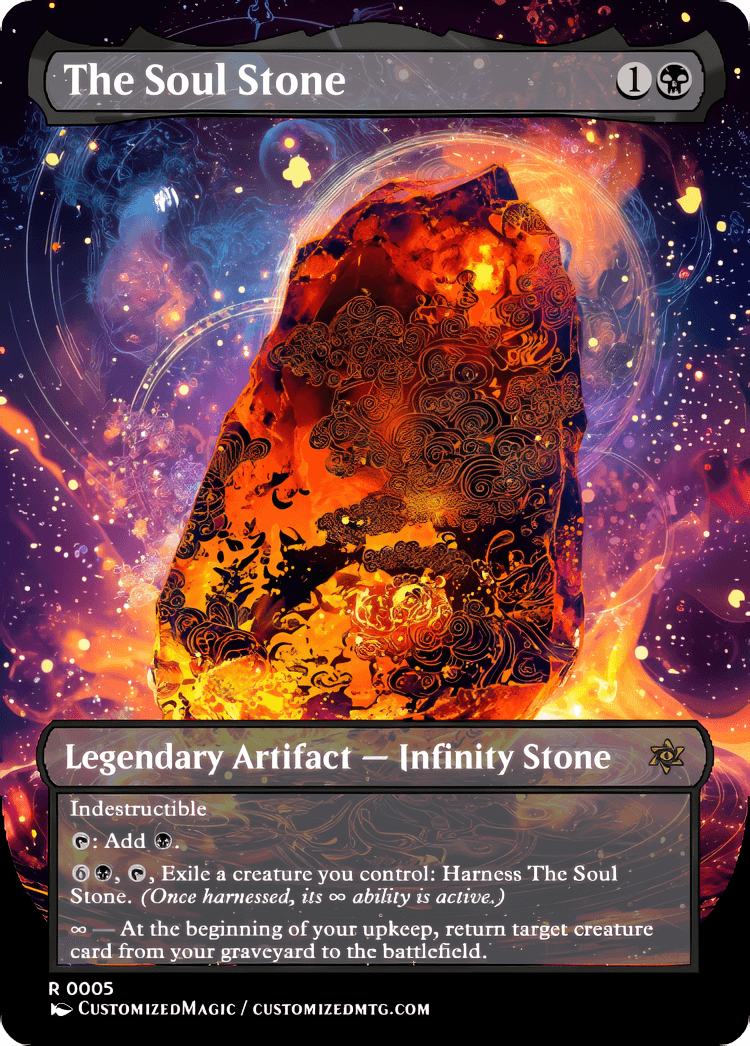 MTG ソウル•ストーン 英語版 The Soul Stone / ソウル・ストーン Foil