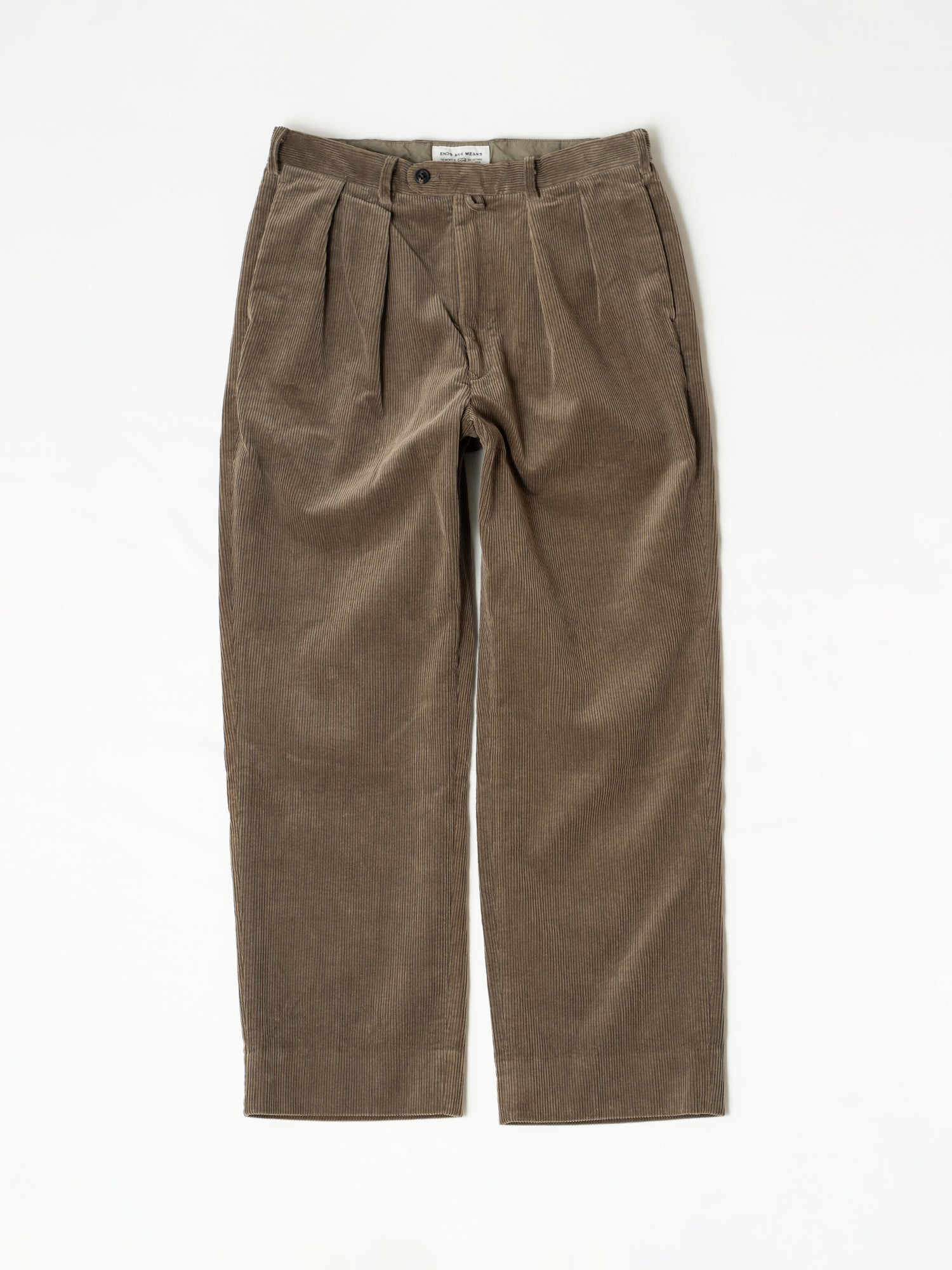 ENDS and MEANS Grandpa 2tuck Trousers – CUXTON HOUSE