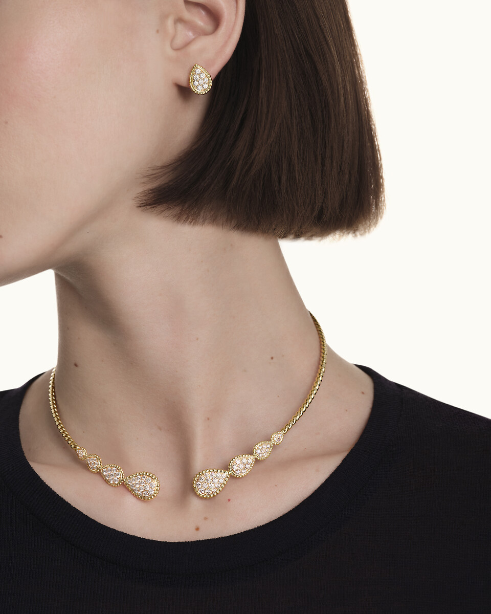 SERPENT BOHÈME DIAMONDS セルパンボエム スタッズイヤリング スモール