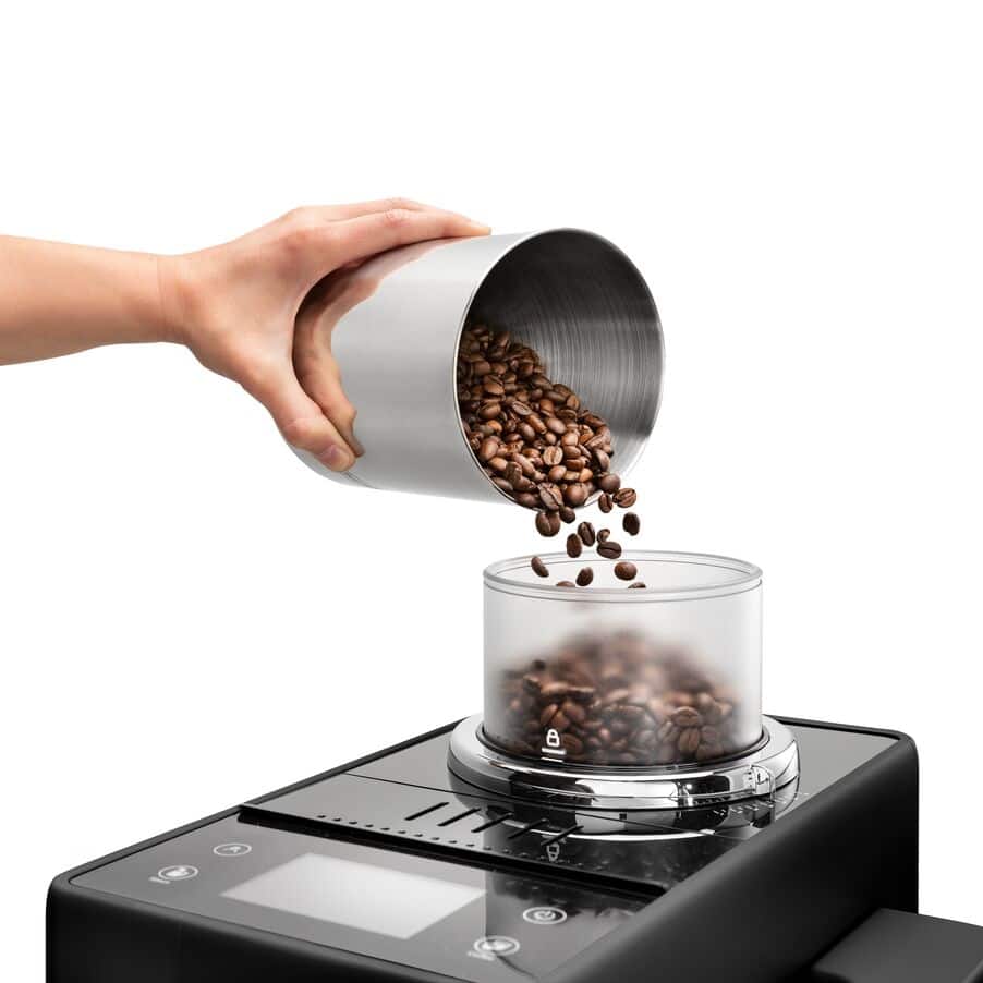 Rivelia with Steam Wand Onyx Black Automatic Coffee Machine