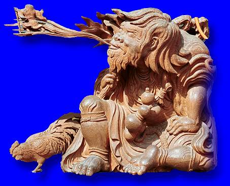 立川流の山車彫刻