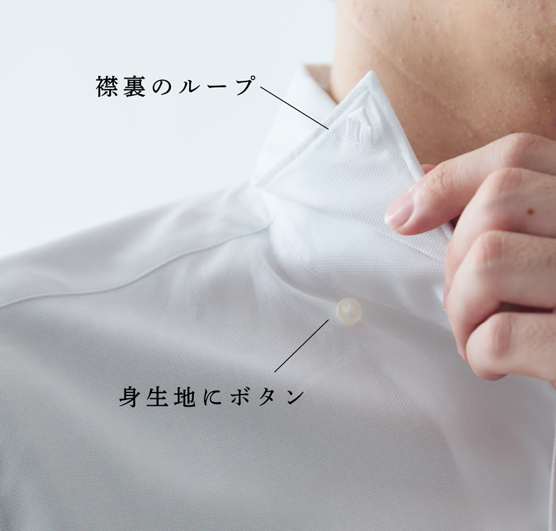 For CoolBiz, 上質コットン100%ループボタンダウンシャツ/ロイヤル