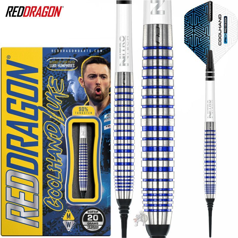 特価※ ソフトダーツ RedDragon 2024 ルークハンフリーズ TX3 Cool Blue