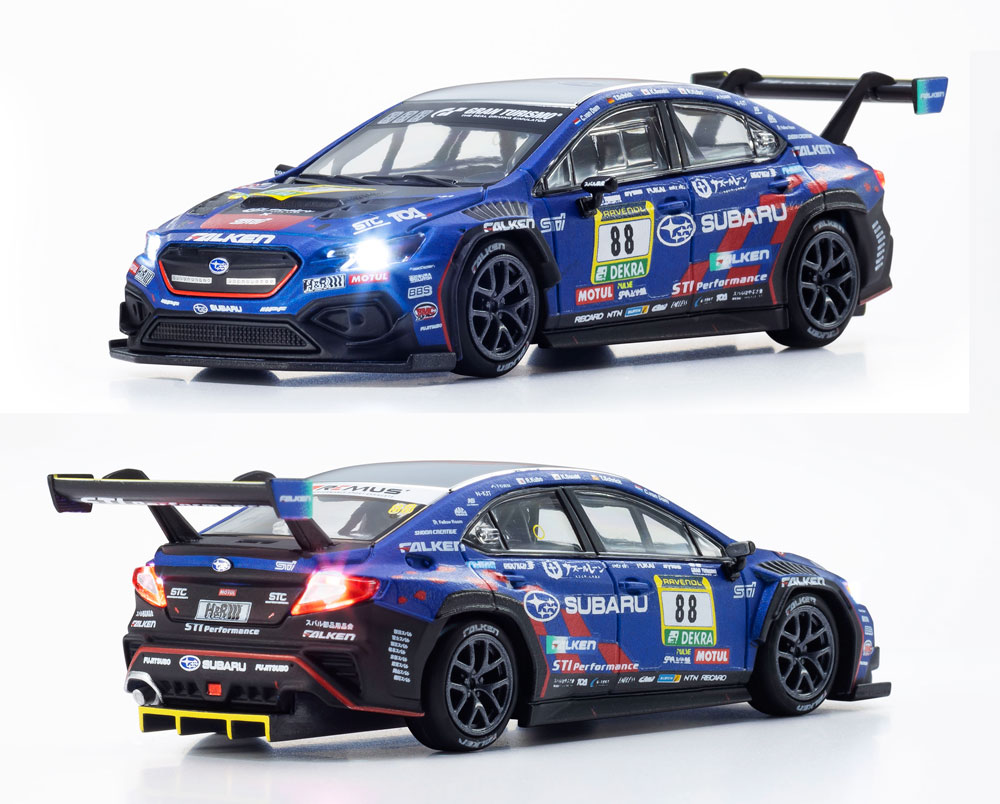 京商 ミニカー | 京商ミニカー＆ブック (No.23／No.24) スバル WRX NBR