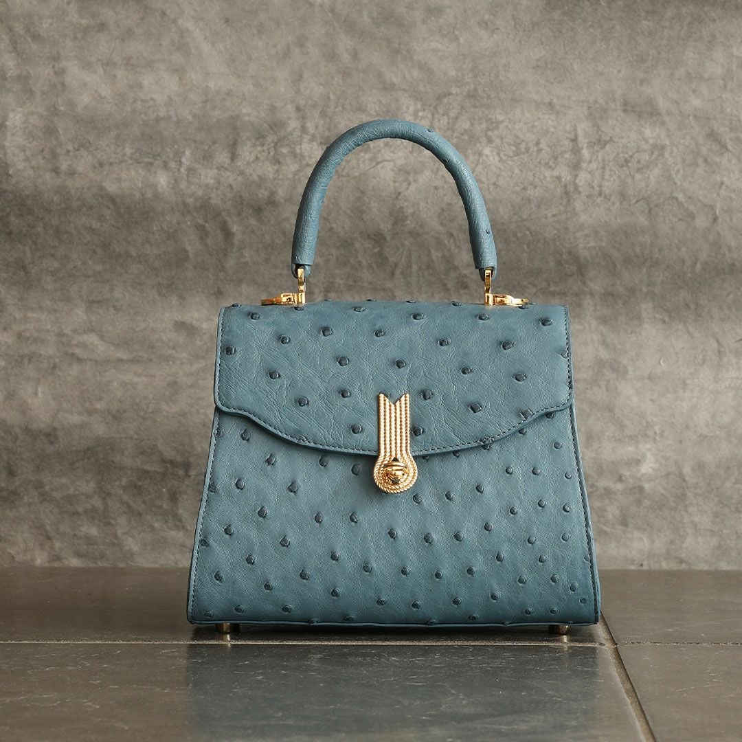 傳濱野】《Luxury Line》ジュエリーライクなオーストリッチに、王室