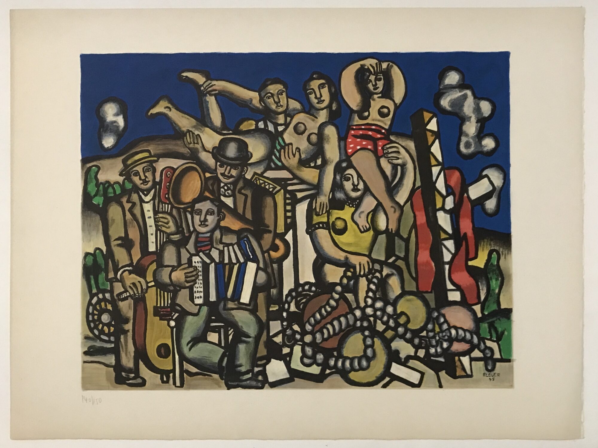 Fernand Leger, Circus, 1960 Lithograph | Denis Bloch Fine Art