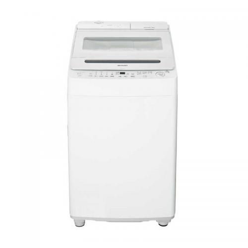 デンキチWeb / シャープ SHARP 全自動洗濯機 洗濯8kg ホワイト系 ES-SV8K-W