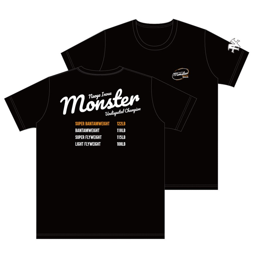 NAOYA INOUE × ExciteMatch】MONSTER 4階級ver. ドライTシャツ | WOWOW