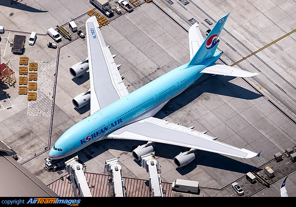 Airbus A380-861 Korean Air HL7621 - AirTeamImages.com