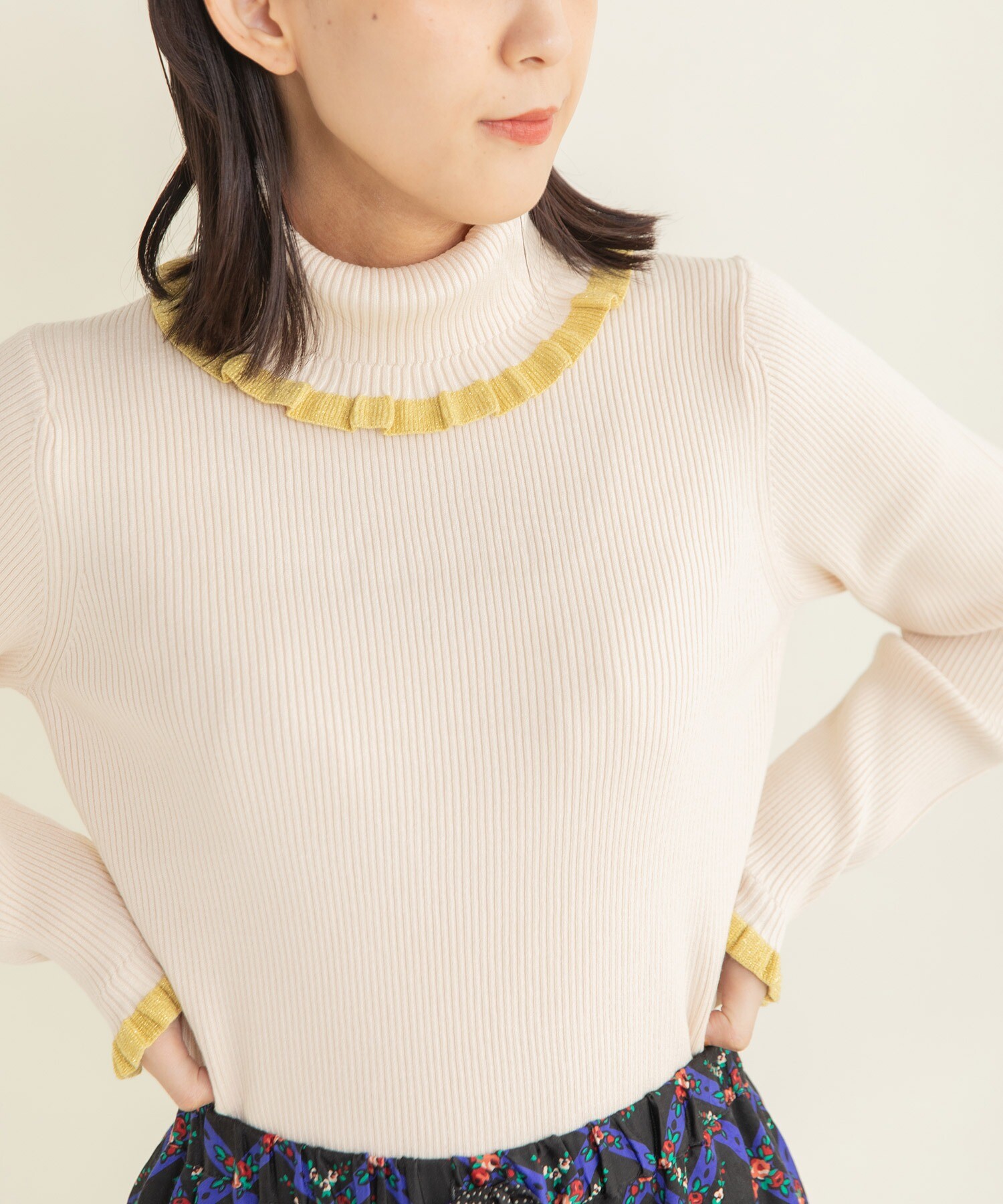 AMBIDEX Store ○もちもちラメ あぜフリルリブタートル(F ピンク