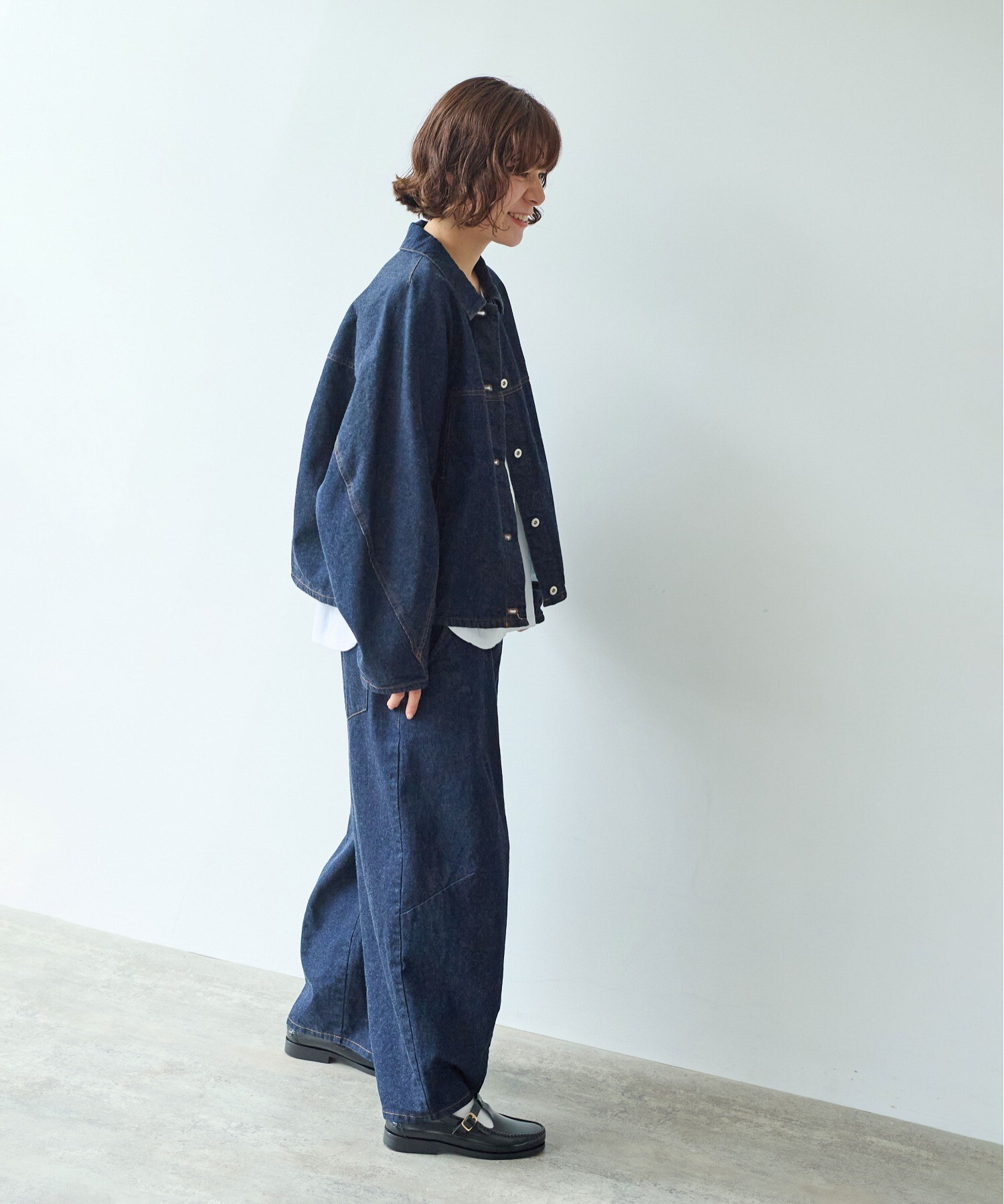 AMBIDEX Store ○10oz denim cocoon パンツ(M コン): yuni