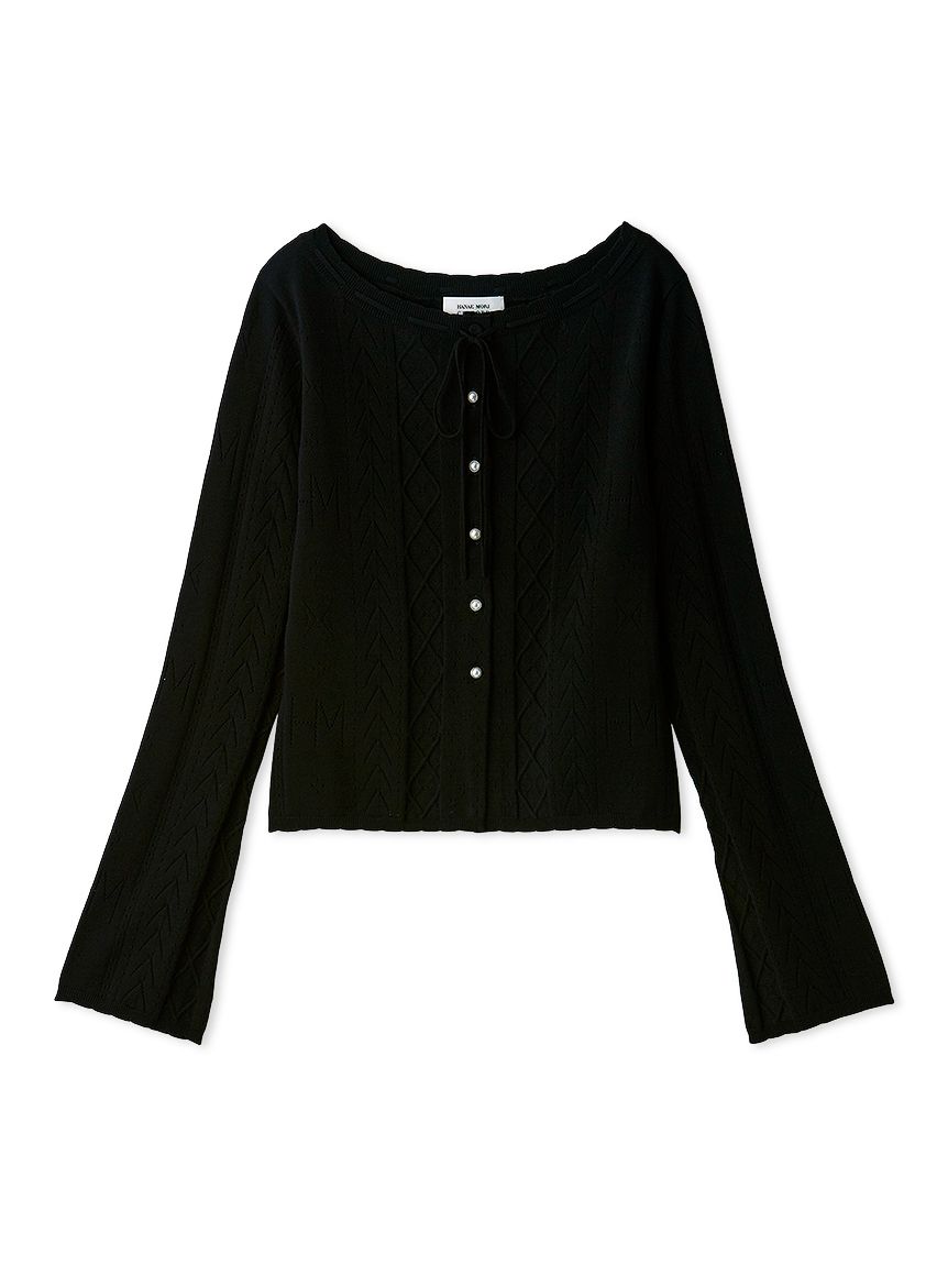 HANAE MORI×CELFORDコラボ】ポインテルニットカーディガン