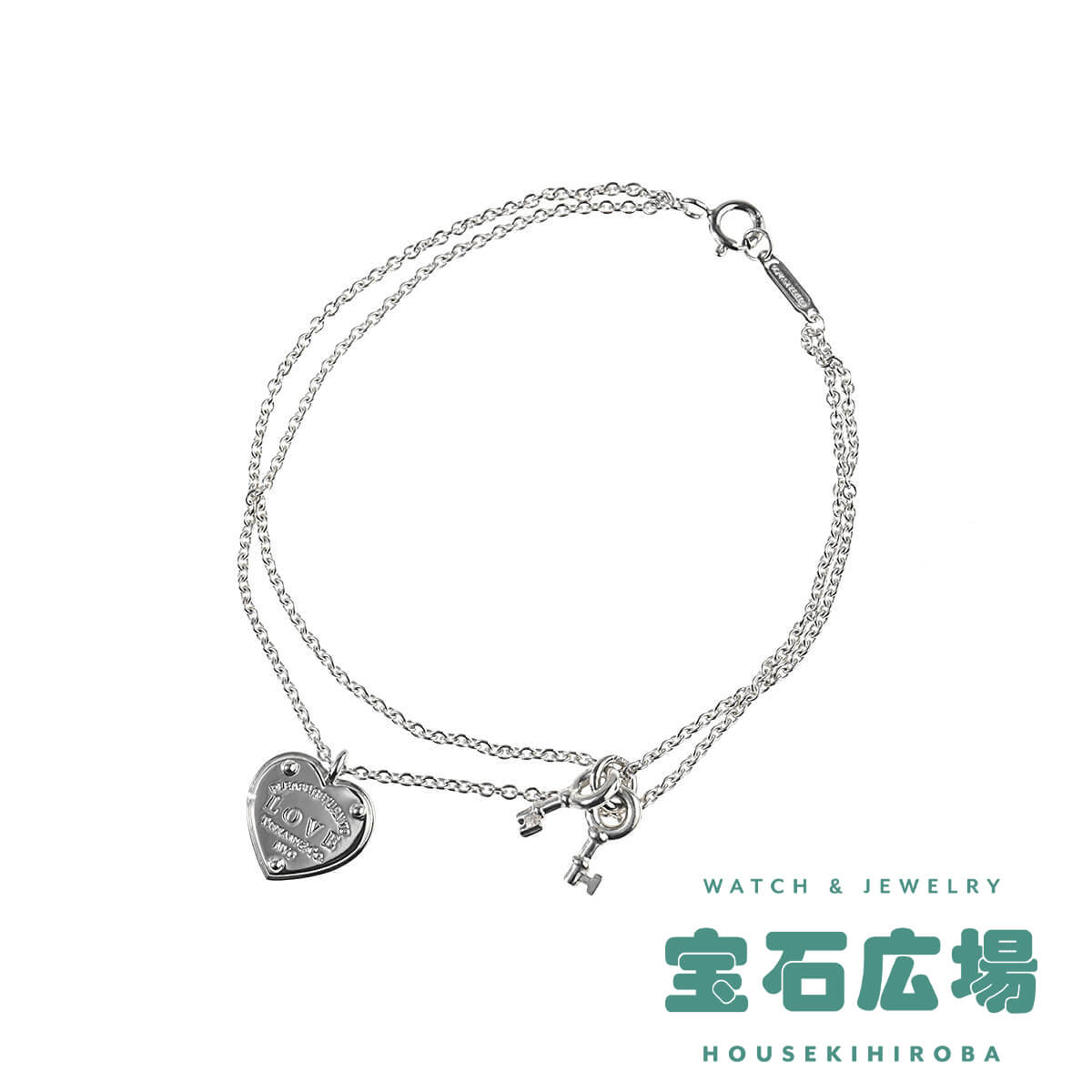 60150286 リターントゥティファニー ラブハートタグ・キー ダブル