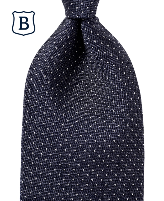 ブルー系/ドット（水玉）/シルクコットン(ブルー系): メンズ