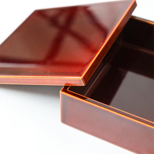 飛騨春慶 元田漆器 Genda 和角三段重 伝統工芸品 木製 お重箱 | MUKU工房