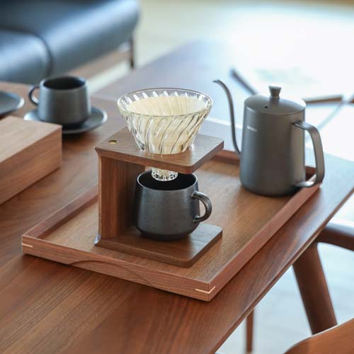 各地の名工房 kochi コチ コーヒードリップスタンド 国産クラフト 木製
