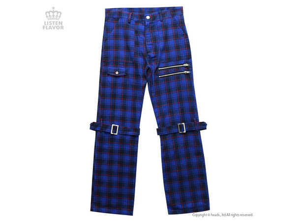 チェック切替ボンテージパンツ ブルー L | HLJ.co.jp