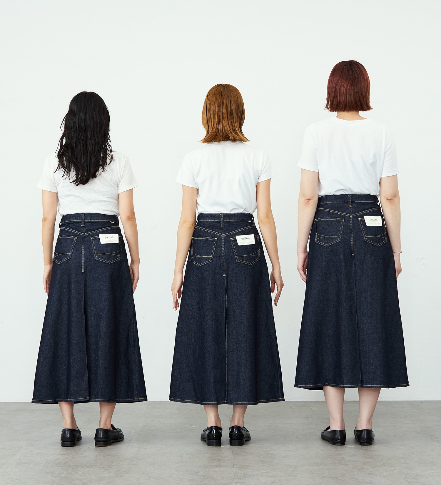 SOMETHING フレアデニムスカート|SOMETHING|サムシング