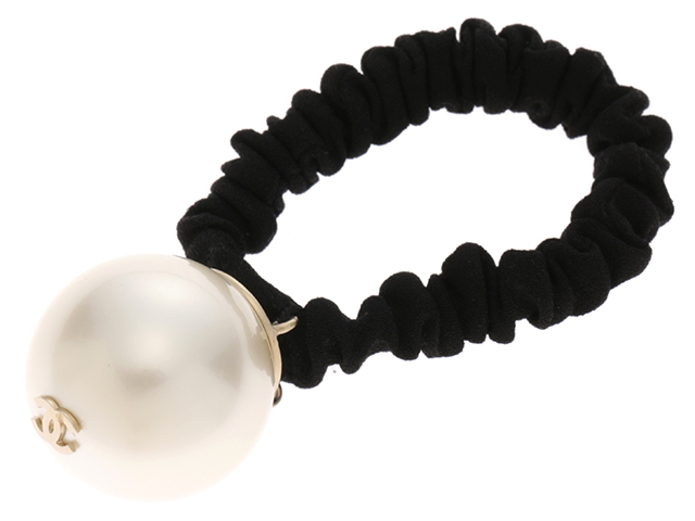 CHANEL シャネル ココマーク ボール ヘアゴム ヘアアクセサリー