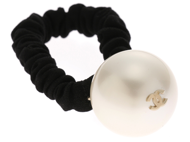 CHANEL シャネル ココマーク ボール ヘアゴム ヘアアクセサリー