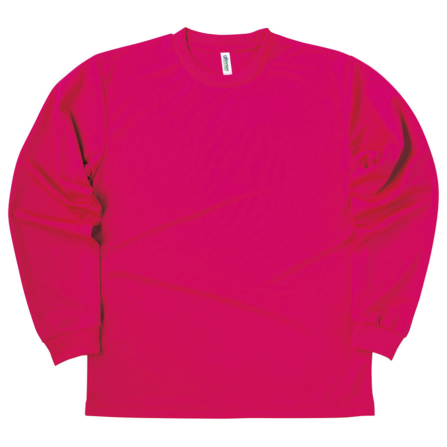 ドライロングスリーブTシャツ 00304－ALT 146 ホット