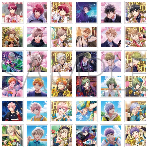 A3! ましコレ スクエアフォトコレクション／Vol.8 春組＆夏組: キャラ