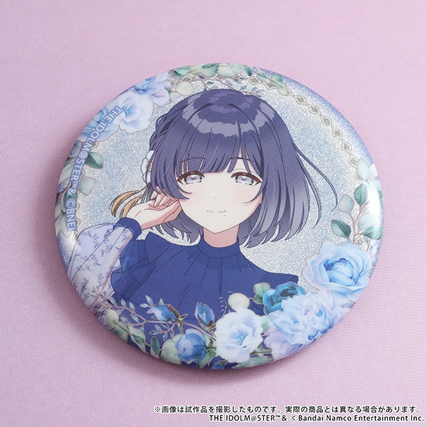 学園アイドルマスター グリッター缶バッジ／秦谷美鈴: キャラグッズ