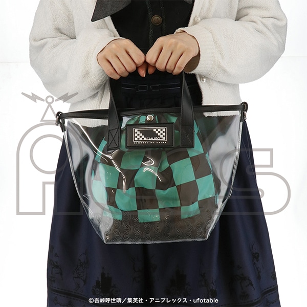 鬼滅の刃 巾着付きクリアバッグ 我妻善逸: キャラグッズ｜ムービック