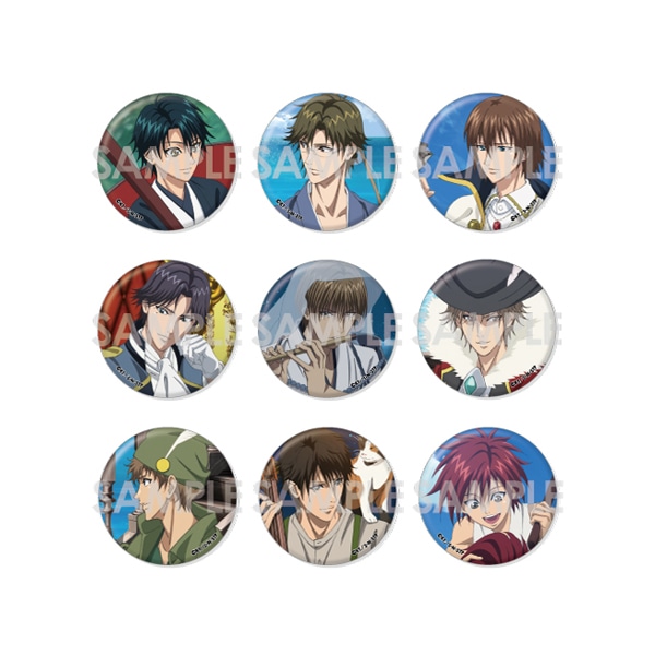 受注生産】新テニスの王子様 くつろぎコレクション缶バッジ