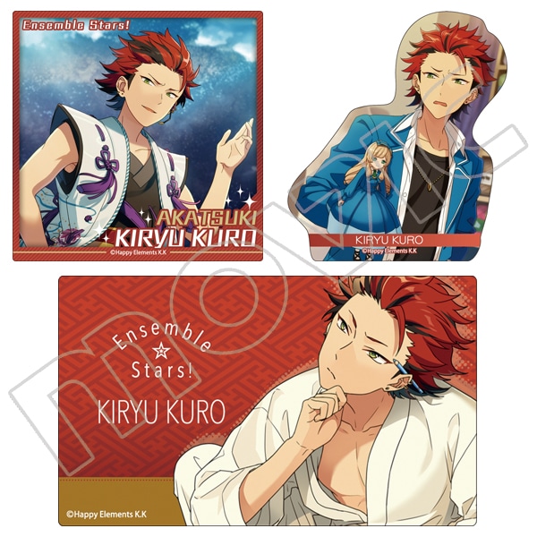 再販分】あんさんぶるスターズ！ メタルステッカーセット 鬼龍紅郎