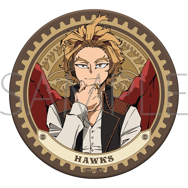 僕のヒーローアカデミア レザーコースター ホークス スチームパンクver