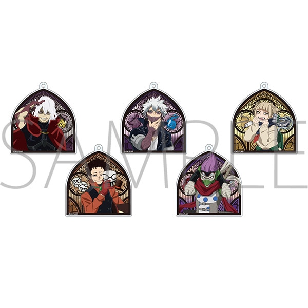 再販分】僕のヒーローアカデミア ステンドグラス風 トレーディング