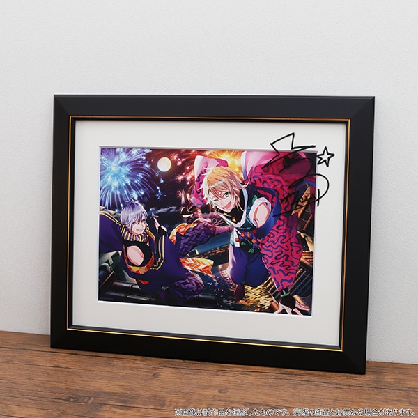 A3!展】東京会場 複製サイン入りキャラファイングラフ 三好 一成