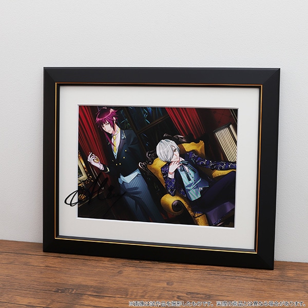 A3!展】東京会場 複製サイン入りキャラファイングラフ 有栖川 誉