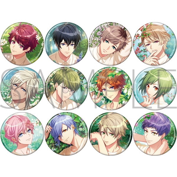 A3! キャラバッジコレクション 春組&夏組 満開Memory(開花前): キャラ