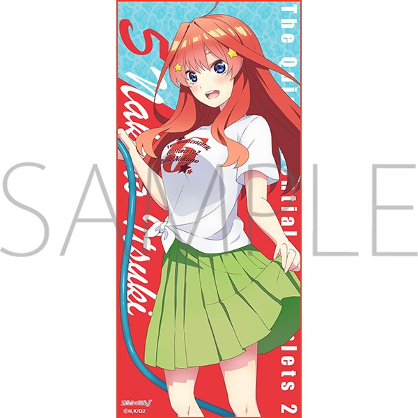 五等分の花嫁∬ フルカラータオル 五月: キャラグッズ｜ムービック