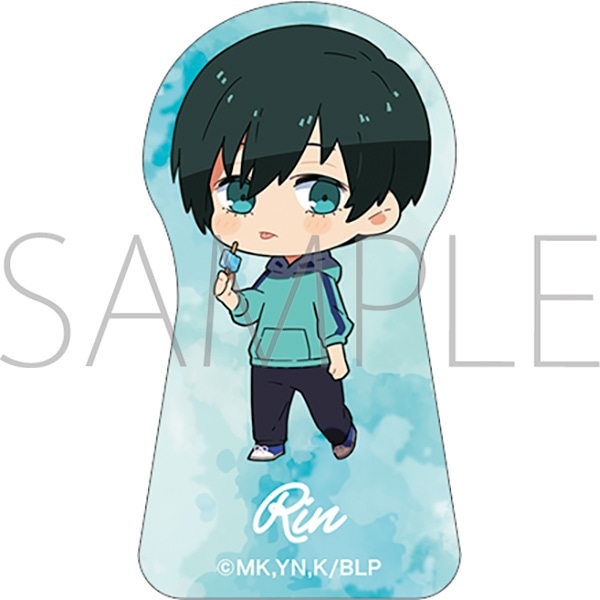 ブルーロック2期 アクリルクリップ／糸師 凛 幼少期ver.: キャラグッズ