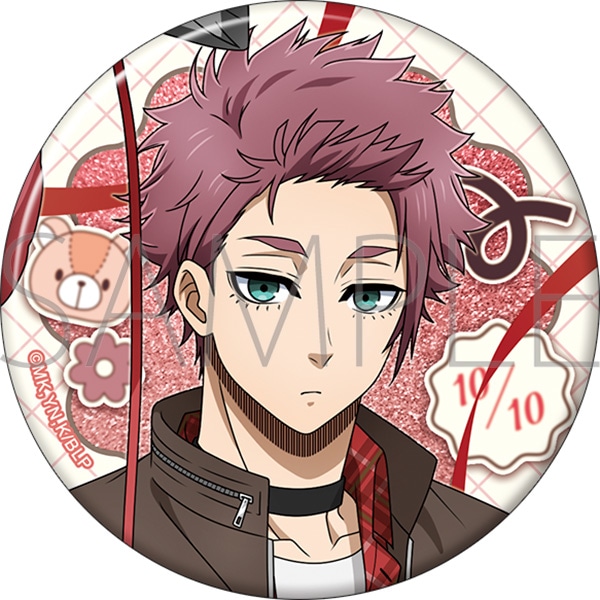 ブルーロック2期 ビッググリッター缶バッジ／糸師 冴 バレンタイン