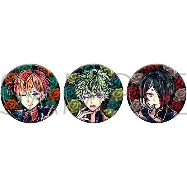 悪魔執事と黒い猫 あくねこ 2周年 アモン 缶バッジ 80個 悪魔執事と