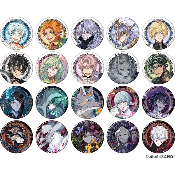 夢職人と忘れじの黒い妖精 ゆめくろ キュイ 缶バッジ 37個 ゆめくろ 缶