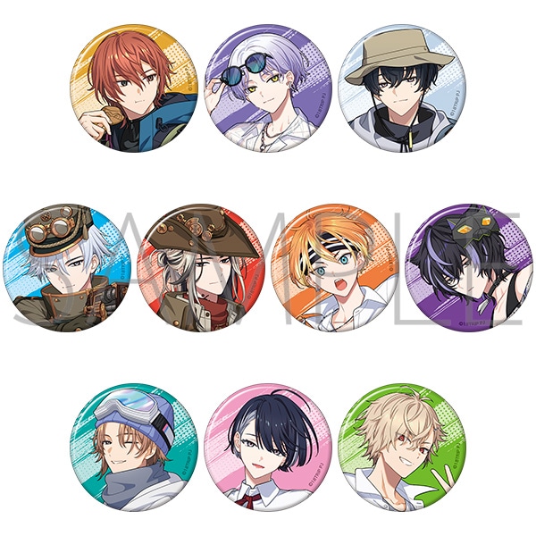 エイトリ 缶バッジ コンプリートセット 18TRIP Cassette #01~05